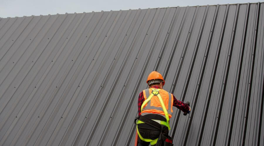 Professional metal roof installation services in Bowers, PA
